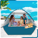 COMMOUDS Beach Tent Sun Shade for 3/4-5/6-7/8-10 Person, UPF 50+ Beach Sun Shelter Canopy Tent, Lightweight, Easy Set Up and Carry by TinyTreasures Baby Boutique