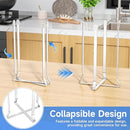 Water Bottle Drying Rack, Stainless Steel Baby Bottle Drying Rack, Collapsible Bottles Dryer Rack, Cup Rack Dryer for Water Bottles, Multifunctional Draining Rack for Sport Bottle, Reusable Bag by TinyTreasures Baby Boutique
