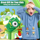 Upgrade Dinosaur Kids Camera, Christmas Birthday Gifts for Girls Boys 3-12, 1080P HD Selfie Digital Video Camera for Toddlers, Cute Portable Little Girls Boys Gifts Toys for 3 4 5 6 7 8 9 Years Old by TinyTreasures Baby Boutique