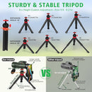 Pankoo 12x60 HD Monocular Telescope for Adults | Comes with Smartphone Adapter Tripod Hand Strap | Suitable for Bird Watching Sports Hiking Traveling by TinyTreasures Baby Boutique