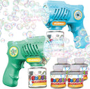 EagleStone Toys for 3+ Year Old Boys Girls, 2 Pack Bubble Gun Machine with Bubble Solution, Outdoor Toy for Kids Ages 4-8,Kids Toys for Ages 3-4 4-6 5-7, Birthday Gifts for 3 4 5 6 7 8 Year Old Boys by TinyTreasures Baby Boutique