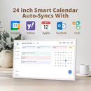 Dragon Touch 24 inch Digital Calendar Chore Chart – Interactive Touchscreen, Smart Family Planner, Hearth Display Desk Digital Calendar Seamless Scheduling by TinyTreasures Baby Boutique