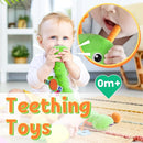 LIGHTDESIRE Baby Toys Musical Caterpillar,Infant Toys Stuffed Animals with Ruler Design,Mirror,Pull String&Ring Bell,Baby Teething Toys for Tummy Time Toys Newborn Gift 3 6 12 Months(Green,Leafy Limb) by TinyTreasures Baby Boutique