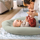Baby Lounger for Newborn: Skin-Friendly & Breathable for 0-12 Months Infant Tummy Time Playtime & Diaper Changes - Portable & Lightweight Cushion for New Parents by TinyTreasures Baby Boutique