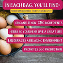 Pampered Chicken Mama Floral Nesting Herbs for Chickens (16 Ounces/1 Pound) | Relaxation Blend for Chick Brooder Box, Chicken Coop Bedding | Scent of Spring by GreenHaven Gardens