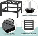 Plant Stand Indoor Outdoor, 3 Pcs Heavy Duty Plant Stands Metal Pedestal Stand for Indoor Outdoor, Wrought Iron Flower Stand Display Planter Shelf for Garden Deck Living Room by GreenHaven Gardens