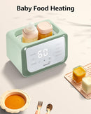 Baby Bottle Warmer, Grownsy 8-in-1 Fast Milk Warmer with Timer Breastmilk or Formula, Fits 2 Bottles, Accurate Temperature Control, with Defrost, Sterili-zing, Keep, Heat Baby Food Jars Function by TinyTreasures Baby Boutique