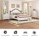 BLANKSPACE White Dresser, 3 Chest Drawer Dresser for Bedroom, Large Capacity Nightstand, Modern Wood Cabinet for Bedroom, Living Room, Closets by CozyNest Decor