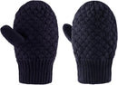 Baby Knit Mittens Toddler Boys Girls Gloves Winter Infant Newborn No Scratch Mitten 0-3 Years by TinyTreasures Baby Boutique
