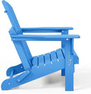 Westin Outdoors Laguna WO Home Outdoor Adirondack Folding Chair Lounger Seat Traditional Retro Home Furniture for Beach, Balcony, Backyard, Lawn, Patio, Pool, Deck, Garden (Pacific Blue) by GreenHaven Gardens