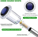 DenicMic Solar Lights Outdoor Pathway Lights 3000K LED Waterproof Acrylic Lamp Head Stainless Steel Stake for Yard Garden Landscape Path Walkway Driveway Patio Lawn (15Pack Warm White) by GreenHaven Gardens