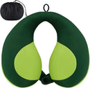 INFANZIA Kids Chin Supporting Travel Neck Pillow, Helps Support Head and Neck, Comfortably Designed for Head, Neck, and Chin Support - Gifts for Toddler/Child/Kids, Green by TinyTreasures Baby Boutique