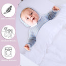 Cloele 3 Pieces Baby Crib Bedding Set- Solid Ruffle Quilted Set Includes Comforter Fitted Sheet Crib Skirt for Boys and Girls - Cute Ruffled Nursery Crib Standard Size Baby Bedding Set White by TinyTreasures Baby Boutique