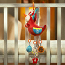 TUMAMA Dinosaur Plush Toy with Wind Chime, Car Seat Stroller Stroller Crib Hanging Toys, Baby Toys for 0 3 6 9 12 Months by TinyTreasures Baby Boutique