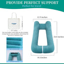 Travel Pillow Upgraded Version of Aircraft Travel Neck Pillow with Storage Bag, Sleep Pillows for Travel by Train, Car, or Plane, Supporting The Head and Body, Travel Pillow for Kids by TinyTreasures Baby Boutique