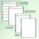 2026 Monthly Planner/Calendar - 2026 Planner, JAN 2026- DEC 2026, Planners with Colorful Tabs, Monthly Planners 2026 for Daily Organizing - Waterproof Cover (8" x10", Note Pages, Green) by TinyTreasures Baby Boutique