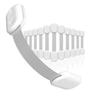 Baby Proofing Child Safety Locks (12 Pack) by Skyla Homes - The Safest, Quickest and Easiest 3M Adhesive Cabinet Latches, No Screws & Magnets, Multi-Purpose for Furniture, Kitchen, Ovens, Toilet Seats by TinyTreasures Baby Boutique