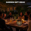 LeiDrail Hanging Solar Lanterns 2 Pack Solar Lanterns Outdoor Waterproof Garden Metal Decorative Light for Yard Patio Tree Tabletop Landscape by GreenHaven Gardens