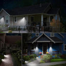 URPOWER Solar Lights Outdoor, 2-in-1 Waterproof Adjustable Solar Spotlights Outdoor Wall Light, Dusk-to-Dawn Solar Powered Landscape Lights for Backyard/Garden/Pathway/Pool/Porch (4Pack, Cool White) by GreenHaven Gardens