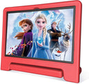 JREN Tablet for Kids｜10 Inch Kids Tablet Android 14｜Octa-core｜64GB｜WiFi ｜Bluetooth｜Parental Control｜Children Content｜Children Toddler Red by TinyTreasures Baby Boutique