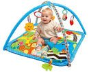 Baby Gyms Play Mats Toddler Fold Acctivity Gyms Play Mat Colorful Baby Pad with Animal Toys, Giraffe by TinyTreasures Baby Boutique