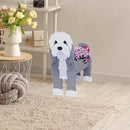 Baba Collie Dog Planter Plant Pots,Cute Garden Dog Flower Planter,Dog Planters Birthday Gifts for Women,Office,Indoor/Outdoor Decor（9.45in*5.98 * 13.54in） by GreenHaven Gardens