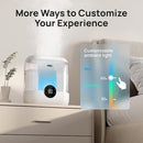 Dreo Smart Humidifiers for Bedroom, 6L Top Fill Supersized Cool Mist Humidifier for Large Room, 60 Hour Runtime, Quiet Ultrasonic Humidifiers for Plants, Baby, Indoor, Home, Night Light, White by TinyTreasures Baby Boutique