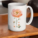 Ranunculus Lover Accent Mug, Novelty Flower Themed Coffee Cup 11oz 15oz, Customized Ranunculus Floral Mug With Name, Personalized Flower Decorative Cup, Gift For Birthday by CozyNest Decor
