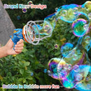 Dino Bubble Gun Bubble Machine for Dinosaur Bubble Blower Toy for Kids and Toddlers Bubble in Bubble Gun Party Favors Birthday for 3 4 5 6 7 8 9 10+Years Old Boys and Girls (Red) by TinyTreasures Baby Boutique