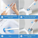Disposable Toilet Brush with Holder, Disposable Toilet Cleaning System with 36 Refills, Toilet Wand Kit for Bathroom Toilet Cleaning (Disposable Toilet Brush) by CozyNest Decor