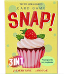 TGC Snap Cards 3-in-1 Summer Card Game Set for Kids – 3 Decks, Educational Memory Match & Creativity, 52 Durable Playing Cards for Ages 4 & Up, Fun Family Game Night, Travel-Friendly, Screen-Free Play by TinyTreasures Baby Boutique