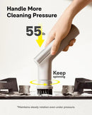 HOTO Cordless Electric Spin Scrubber, IPX7 Full Body Waterproof Dish Scrubber Brush, Bathroom Cleaning Brush, Max 22 in-lb, Power Scrubber with 9 Brush Heads for Kitchen, Sink, Bathroom, Shower, Tile by CozyNest Decor