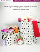 Rectangular Storage Basket Fabric Organizer Bin for Toys,Books,Clothes,Gifts,Pets-Perfect for Home,Office,Nursery,Dorm,Shelf(Rec Bulldog) by TinyTreasures Baby Boutique