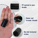 12 Pcs 1/2 Inch Female Threaded PVC Fitting Black PVC Female Adapter Pipe Fittings Drip Irrigation System for Irrigation Pipes Riser Extension (Black) by GreenHaven Gardens