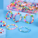 1000PCS Polymer Clay Beads Bracelet Making kit, 24 Style Cute Fun Beads Fruit Beads Charms for Jewelry Necklace Earring Making DIY Accessories for Women Girls by TinyTreasures Baby Boutique