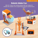 Creator Kit for VinciBot Robotic with 434+ Building Blocks & 20 Building Cases for Kids School STEM Education Class, DIY Science Experiment Kit for Kids Ages 8-12 by TinyTreasures Baby Boutique