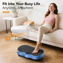 Vibration Plate Exercise Machine - 300 lbs Weight Capacity, 120 Speed Levels, 9 Workout Modes for Home Fitness, Muscle Toning & Weight Loss by CozyNest Decor