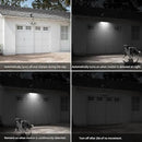 Lepro Solar Lights for Outside, WL5000 Motion Activated Security Lights, Separate Solar Panel, 3 Adjustable Head 270° Wide Lighting Angle, IP65 Waterproof Wall Lamp for Porch Yard Garage by CozyNest Decor