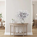 Sggvecsy 10 Pcs Babys Breath Artificial Flowers Gypsophila Bouquets Bulk Real Touch Fake Silk Flowers for Home Wedding DIY Floral Arrangement Kitchen Table Centerpiece Festival Decoration (White) by CozyNest Decor