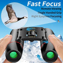 PISEZ 30X60 Compact Binoculars for Adults and Kids，Lightweight Foldable Easy Focus Small Binoculars for Bird Watching Hunting Concert Traveling Theater Opera Sightseeing by TinyTreasures Baby Boutique