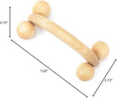 tuuli Accessories – Back Massager with Smooth Ball Rollers, Multi-Functional Back Roller, Neck Massager, Eases Muscle Tension and Supports Skin Health, Muscle Roller 7 x 3 inches by CozyNest Decor