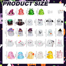 58 Pcs Halloween Luminous Mini Figures Glow in Dark Tiny Resin Figures Set Fairy House Diorama Accessories Halloween Pumpkin Ghost Skull Ornament for Garden Dollhouse Craft DIY (Wizard) by GreenHaven Gardens