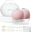 Wearable Hands-Free Breast Pump – Portable Electric Breastfeeding Pump with Multiple Suction Modes, Leakproof Design, LED Display & Travel Case – 120 Milliliters Capacity by TinyTreasures Baby Boutique