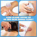 15Pcs Cupping Therapy Set-Professional Silicone Cupping, Suitable for Facial Body Massage/Deep Myofascial Release/Pain Relief/Muscle Relaxation & More (Black,15pcs) by CozyNest Decor
