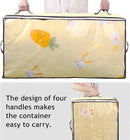 90L Under Bed Storage Containers, Underbed Toy Organizers and Clothing Storage Bags, Closet Storage Bins with Clear Window for Organizing Blanket Comforter Bedding Clothes Bedroom Dorm, 2 Pack Beige by CozyNest Decor
