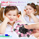 Fidget Toys for Girls, Birthday Gifts for 4 5 6 7 8 9 10 11 12 Year Old Girls Boys, Pink Transformable Fidget Spinners for Kids, Stocking Stuffers for Kids Adults Party Favors Toy by TinyTreasures Baby Boutique
