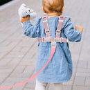 Accmor Toddler Harness Leash, Reflective Kids Leashes with Anti Lost Wrist Link, 3 in 1 Child Harnesses with Key Lock Design for Girls, Baby Walking Wristband Rope Protection Belt Tether. by TinyTreasures Baby Boutique