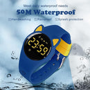 Kids Watches for Girls Boys Digital Sport Watch with Step Counter Pedometer Vibration Alarm Clock, No App Waterproof Fitness Tracker Kids Watch Boys Girls Teens Students Ages 5-16 by TinyTreasures Baby Boutique