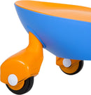 Wiggle Car Ride on Toy - Easy-to-Use Kid Car for Ages 3 Years and Up with No Batteries, Gears, or Pedals by Lil Rider (Blue/Orange), Large,Yellow / Black by TinyTreasures Baby Boutique