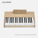 Kids Piano Keyboard, Digital Piano for Kids, Music Educational Instrument Toy, Wood Toy for 3+ Girls and Boys (Oak, 37 Keys) by TinyTreasures Baby Boutique